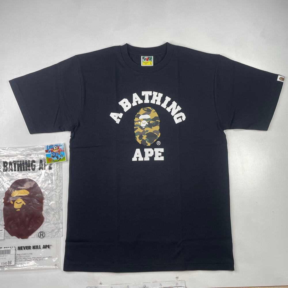 BAPE Logo 1st Camo Tee